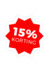 15% korting